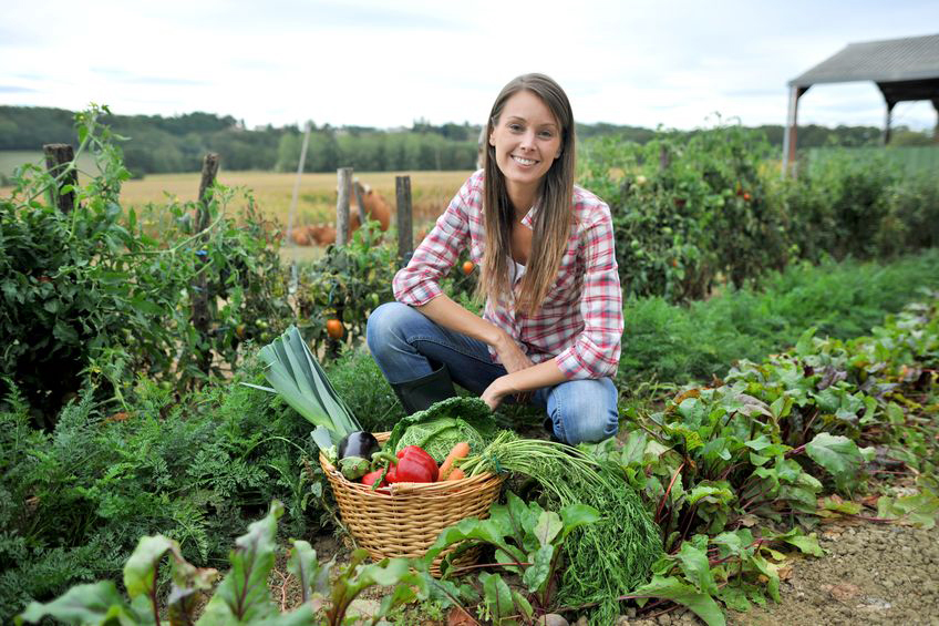 Vegetable gardening brings many health benefits